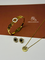 Stainless Steel Troy jewelry set