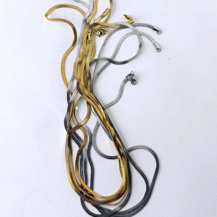Snake Stainless Steal Chain For Men & Women